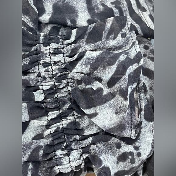 New  ~ ALL SAINTS ~ Penny Ambient Crossover Top Small BEAUTIFUL~ - Picture 7 of 9